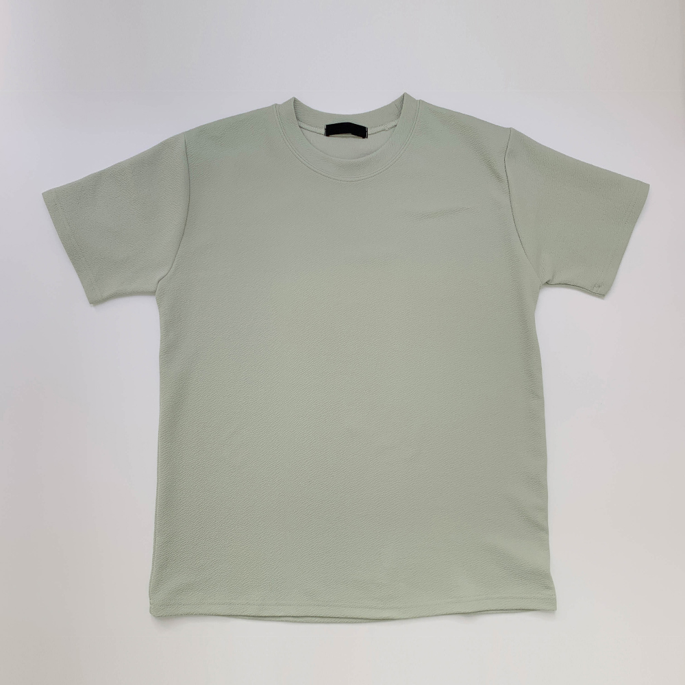 반팔 티셔츠 민트 색상 이미지-S1L199