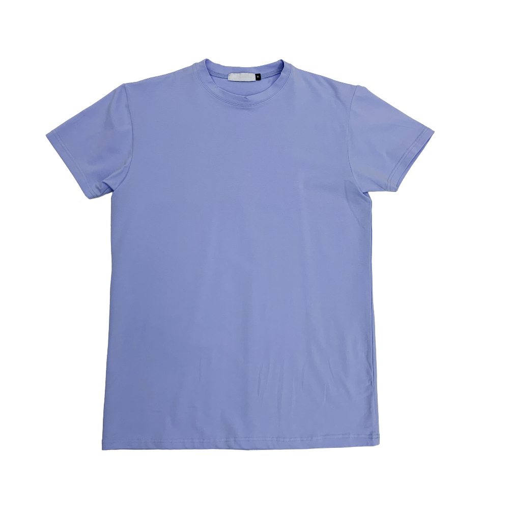 반팔 티셔츠 블루 색상 이미지-S1L45