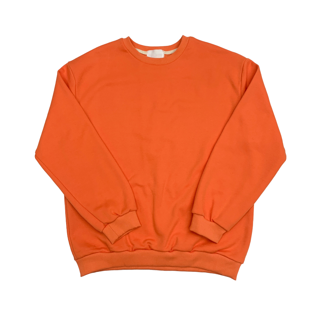 긴팔 티셔츠 오렌지 색상 이미지-S1L41